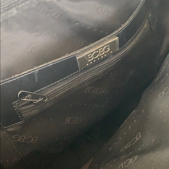 BCBGMaxAzria Brown & Black Faux Fur Purse - Picture 10 of 16